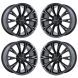 Audi A8 Wheel Rim PVD Black Chrome 58870 Stock Factory OEM Replacement
