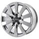Audi A4 Wheel Rim PVD Bright Chrome 58837 Stock Factory OEM Replacement