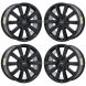 Audi A6 Exchange Wheels Set of 4-Exchange Rims Set of 4 Gloss Black 58895