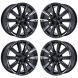 Audi A6 Wheel Rim PVD Black Chrome 58895 Stock Factory OEM Replacement