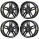 Audi Q5 Exchange Wheels Set of 4-Exchange Rims Set of 4 Gloss Black 58919