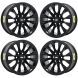 Chevrolet Colorado Exchange Wheels Set of 4-Exchange Rims Set of 4 Gloss Black 5891