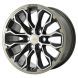 Chevrolet Colorado Wheel Rim Machined Grey 5891 Stock Factory OEM Replacement