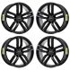 Audi SQ5 Exchange Wheels Set of 4-Exchange Rims Set of 4 Gloss Black 58934