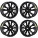 Chevrolet Malibu Exchange Wheels Set of 4-Exchange Rims Set of 4 Gloss Black 5894