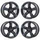 Audi A5 Wheel Rim PVD Black Chrome 58959 Stock Factory OEM Replacement