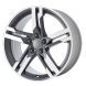 Audi A4 Wheel Rim Machined Grey 59002 Stock Factory OEM Replacement