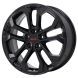 GMC Terrain Wheel Rim Gloss Black 5899 Stock Factory OEM Replacement