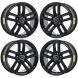 Audi A3 Exchange Wheels Set of 4-Exchange Rims Set of 4 Gloss Black 59021