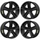 Audi Q8 Exchange Wheels Set of 4-Exchange Rims Set of 4 Gloss Black 59062