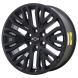 Chevrolet Silverado Wheel Rim Gloss Black 5906 Stock Factory OEM Replacement