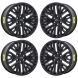Chevrolet Silverado Exchange Wheels Set of 4-Exchange Rims Set of 4 Gloss Black 5906
