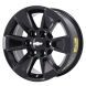 Chevrolet Silverado 1500 Wheel Rim Gloss Black 5908 Stock Factory OEM Replacement