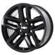 Chevrolet Silverado 1500 Wheel Rim Gloss Black 5911 Stock Factory OEM Replacement
