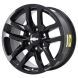 Chevrolet Silverado 1500 Wheel Rim Gloss Black 5912 Stock Factory OEM Replacement