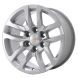 Chevrolet Silverado 1500 Wheel Rim Silver 5912 Stock Factory OEM Replacement