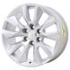 Chevrolet Silverado 1500 Wheel Rim Silver 5915 Stock Factory OEM Replacement
