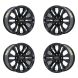 GMC Sierra 1500 Exchange Wheels Set of 4-Exchange Rims Set of 4 Gloss Black 5917