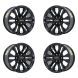 GMC Sierra 1500 Exchange Wheels Set of 4-Exchange Rims Set of 4 Gloss Black 5917
