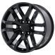 GMC Sierra 1500 Wheel Rim Gloss Black 5924 Stock Factory OEM Replacement