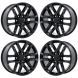 GMC Sierra 1500 Exchange Wheels Set of 4-Exchange Rims Set of 4 Gloss Black 5924