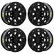 Chevrolet Silverado 2500 Exchange Wheels Set of 4-Exchange Rims Set of 4 Gloss Black 5946