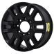 GMC Sierra 2500 Wheel Rim Satin Black 5950 Stock Factory OEM Replacement