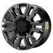 GMC Sierra 2500 Wheel Rim PVD Black Chrome 5957 Stock Factory OEM Replacement