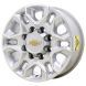 Chevrolet Silverado 2500 Wheel Rim Machined Silver 5959 Stock Factory OEM Replacement