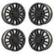 Chevrolet Silverado 2500 Exchange Wheels Set of 4-Exchange Rims Set of 4 Gloss Black 5961