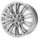 Jaguar XF Wheel Rim PVD Bright Chrome 59853 (F) Stock Factory OEM Replacement