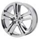 Jaguar F-pace Wheel Rim PVD Bright Chrome 59976 Stock Factory OEM Replacement
