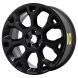 Fiat 500l Wheel Rim Gloss Black 61671 Stock Factory OEM Replacement
