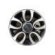 Fiat 500 Wheel Rim Machined Black 61672 Stock Factory OEM Replacement