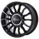 Fiat 500 Wheel Rim Gloss Black 61673 Stock Factory OEM Replacement