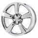Nissan 350z Wheel Rim PVD Bright Chrome 62455 (F) Stock Factory OEM Replacement
