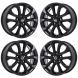 Nissan Juke Exchange Wheels Set of 4-Exchange Rims Set of 4 Gloss Black 62563