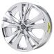 Nissan Pathfinder Wheel Rim PVD Bright Chrome 62743 Stock Factory OEM Replacement