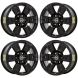 Nissan Titan Exchange Wheels Set of 4-Exchange Rims Set of 4 Gloss Black 62752