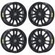 Nissan Titan Exchange Wheels Set of 4-Exchange Rims Set of 4 Gloss Black 62754