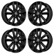 Nissan Rogue Exchange Wheels Set of 4-Exchange Rims Set of 4 Gloss Black 62765