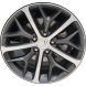 Honda Civic Wheel Rim Machined Grey 63163 Stock Factory OEM Replacement