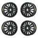 Honda Fit Exchange Wheels Set of 4-Exchange Rims Set of 4 Gloss Black 64073