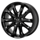 Mazda 3 Wheel Rim Gloss Black 64962 Stock Factory OEM Replacement