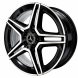 Mercedes-Benz E350 Wheel Rim Machined Black 65581 Stock Factory OEM Replacement