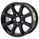 Volkswagen Passat Wheel Rim Gloss Black 69830 Stock Factory OEM Replacement