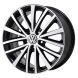 Volkswagen Jetta Wheel Rim Machined Black 69910 Stock Factory OEM Replacement