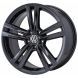 Volkswagen Passat Wheel Rim PVD Black Chrome 69929 Stock Factory OEM Replacement