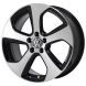 Volkswagen Golf Wheel Rim Machined Black 69980 Stock Factory OEM Replacement