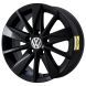 Volkswagen Golf Wheel Rim Gloss Black 69994 Stock Factory OEM Replacement